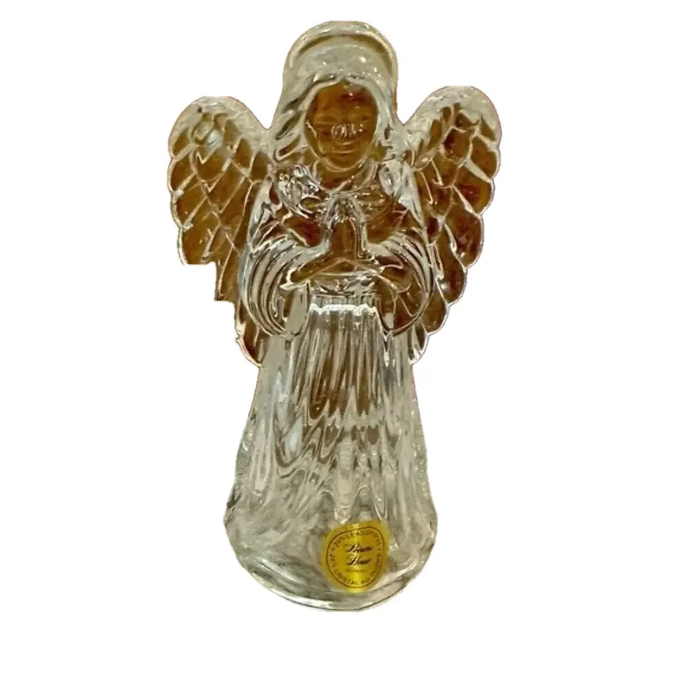 Princess House Lead Crystal Praying Angel‎ Figurine